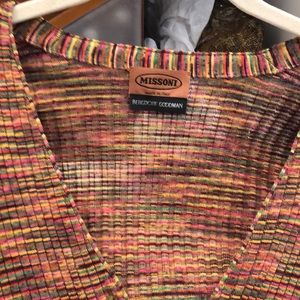 Missoni cardigan with multi colors